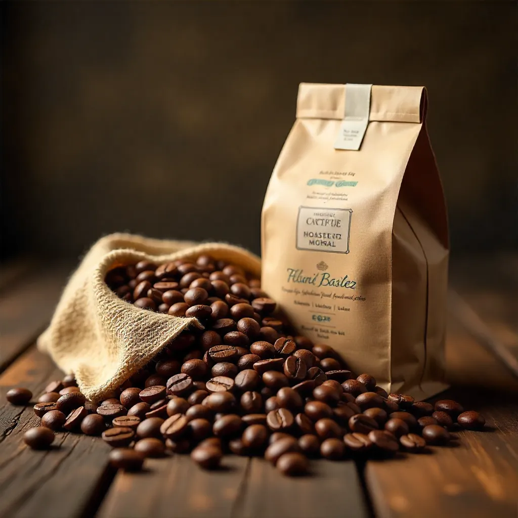 Ethiopian Yirgacheffe coffee beans