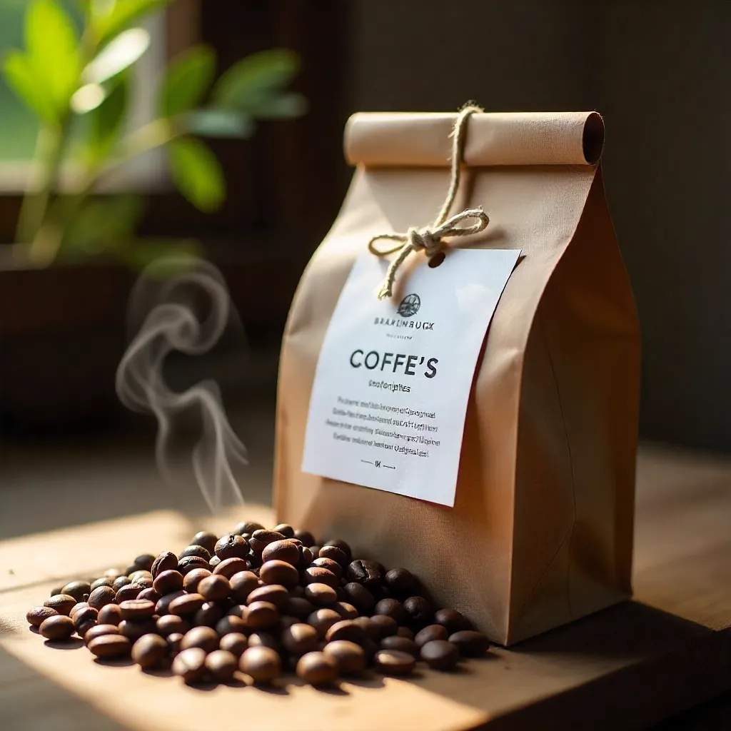 Light roast coffee beans