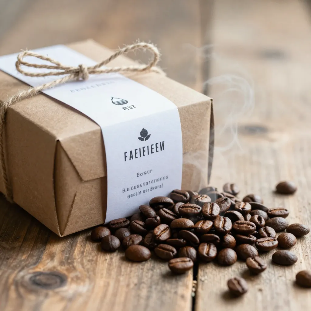 Coffee beans close-up