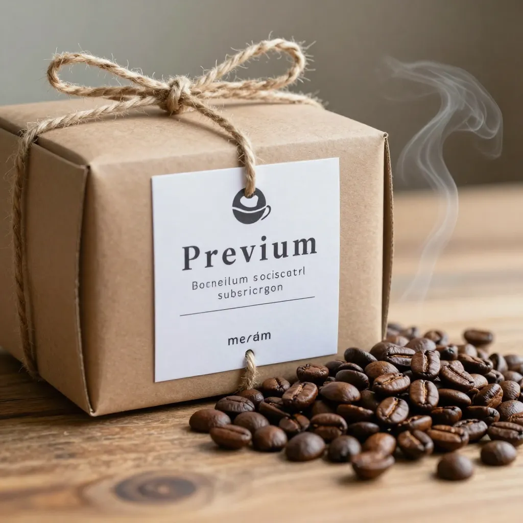 Coffee farm landscape